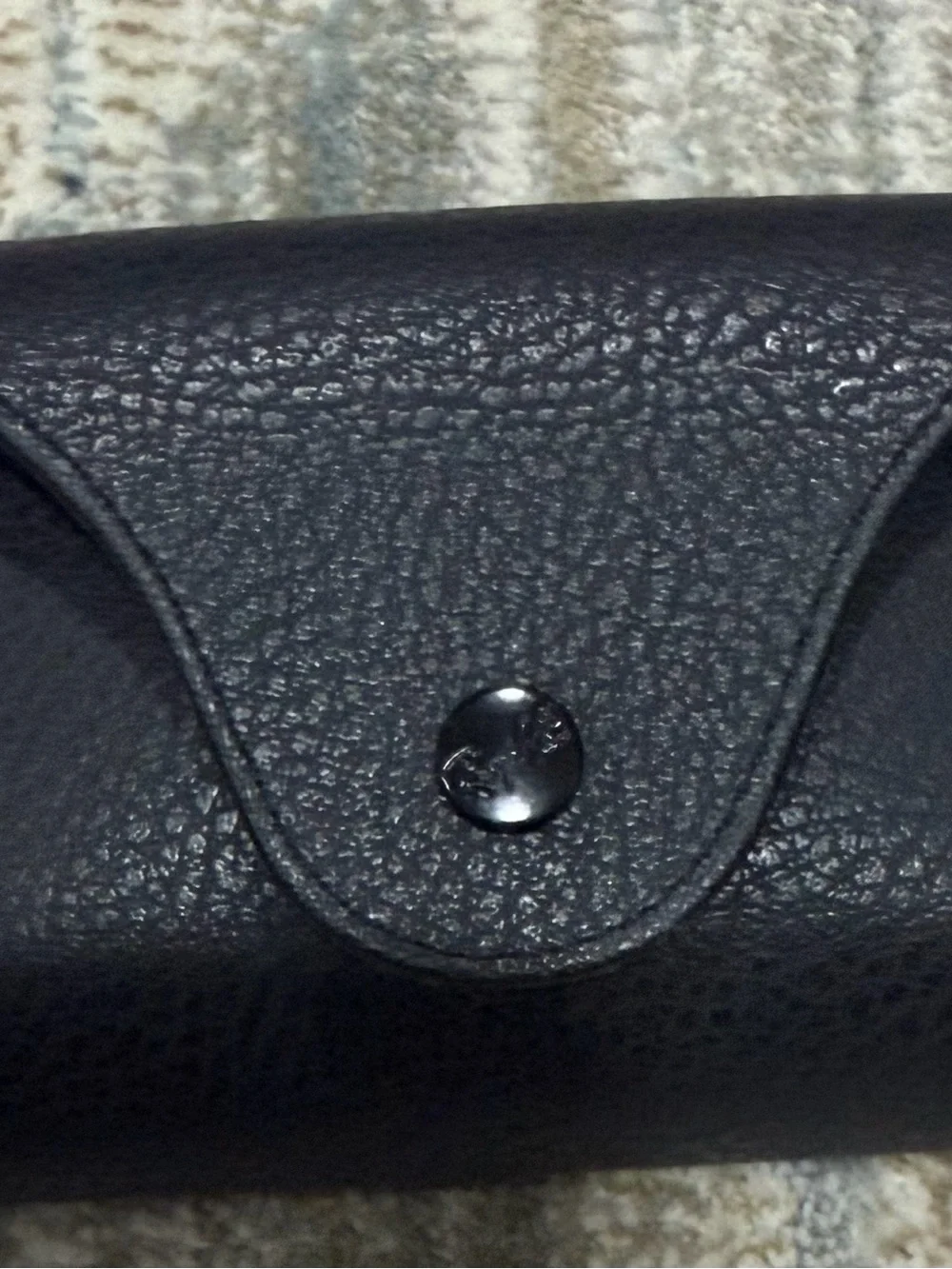 Ray-Ban Black Leather Sunglasses Case